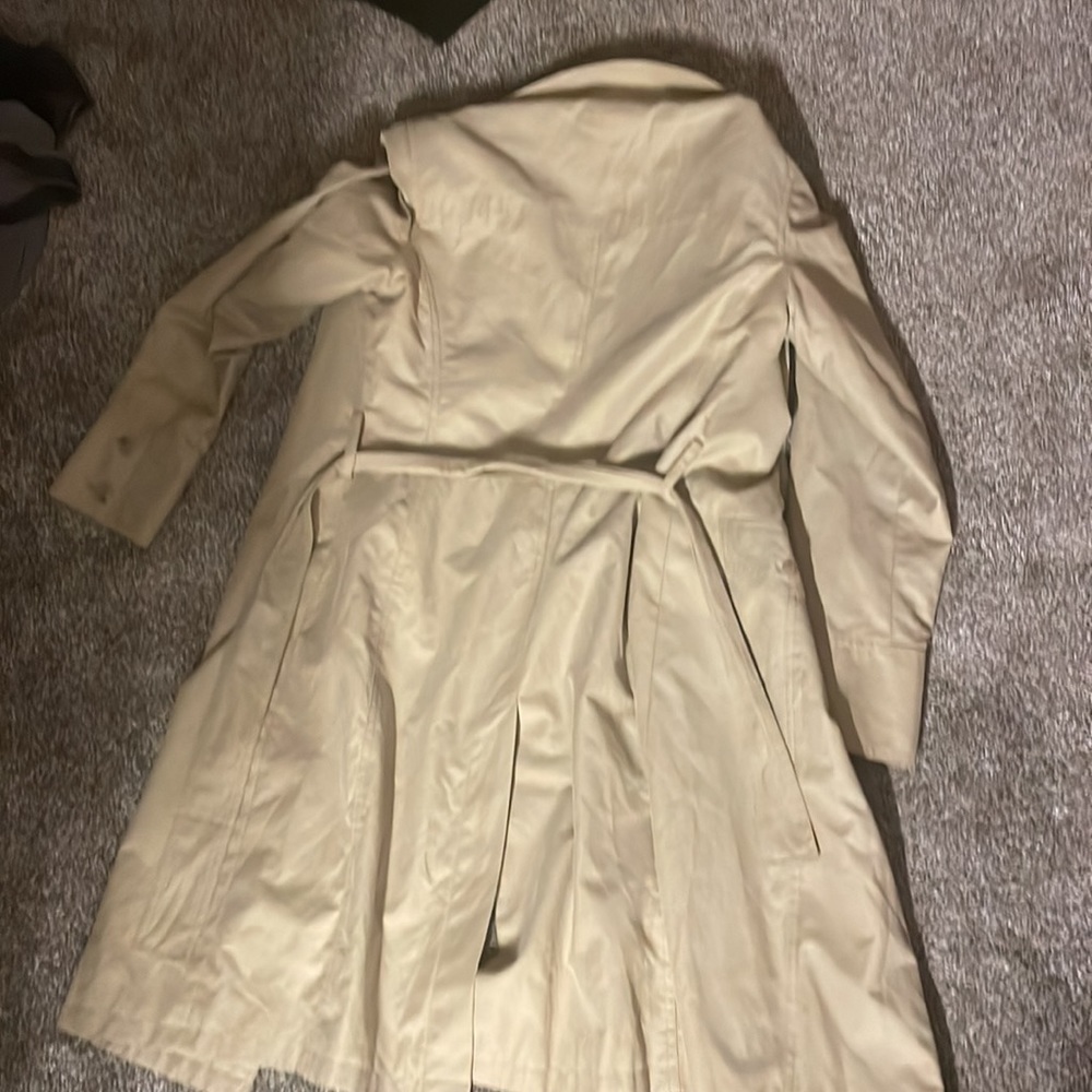 LOFT Tan Trench Coat - Picture 4 of 6